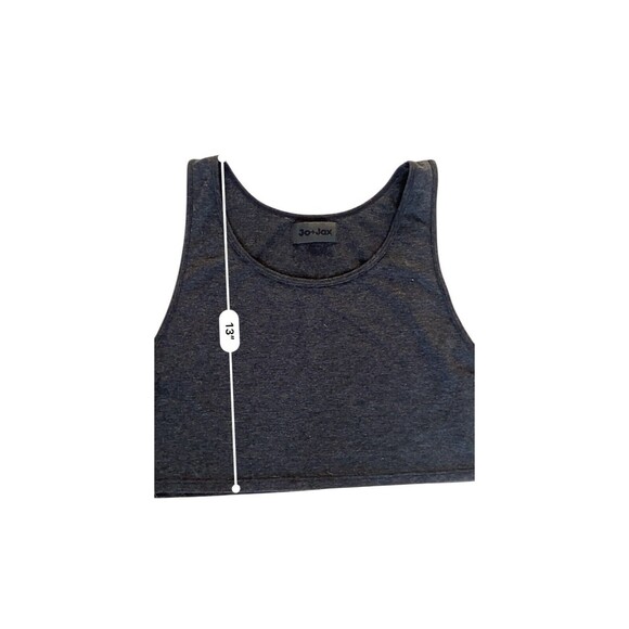 Jo Jax Womens Step One Tank Size XXS Black Dance Wear Convention Layering Crop - Picture 11 of 15